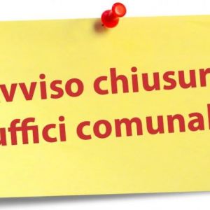 chiusura uffici 845